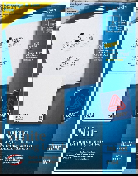 Label Maker Label: White, 4